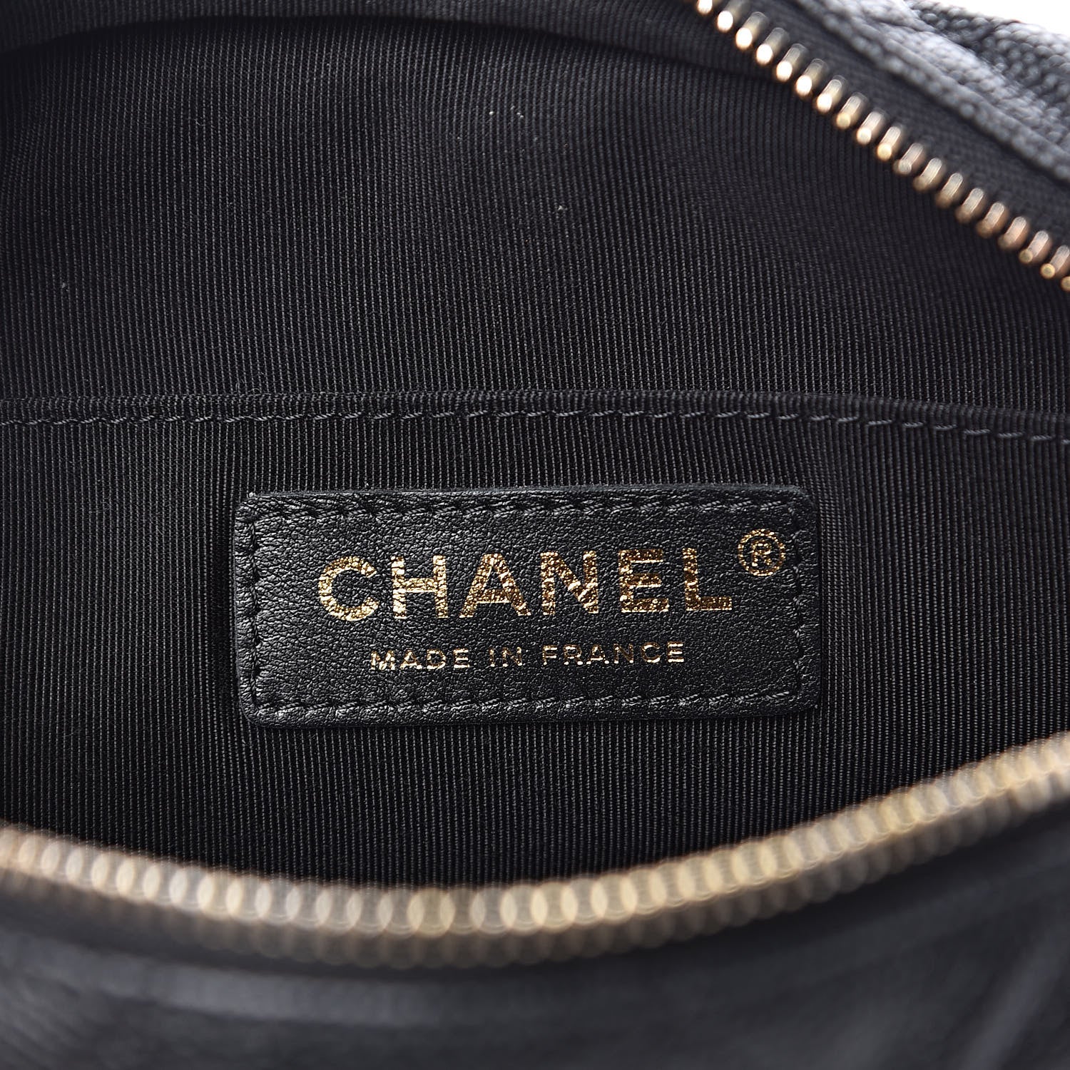 Chanel Caviar Quilted CC Day Camera Case Black 6 of 13