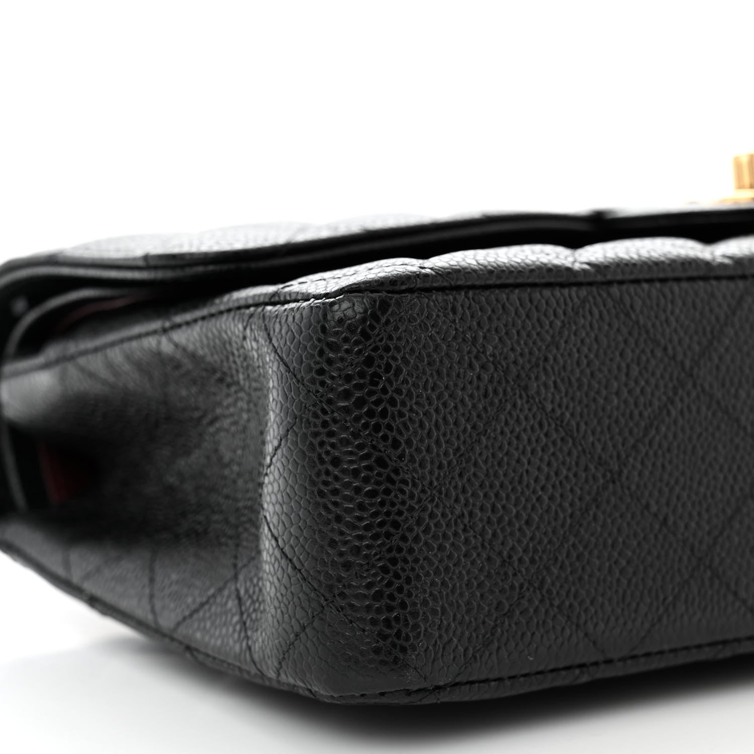 Chanel Caviar Quilted Medium Double Flap Black 9 of 11