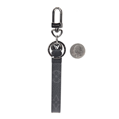 Louis Vuitton Monogram Eclipse Dragonne Bag Charm Key Holder 2 of 2