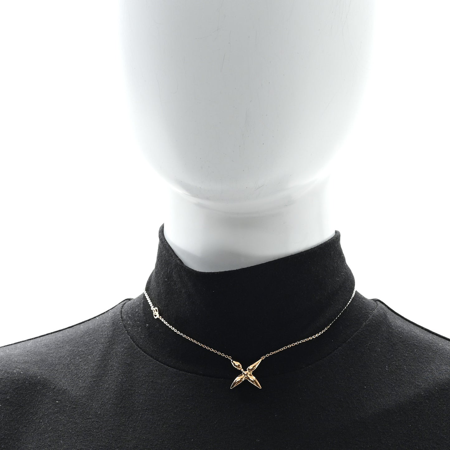 Metal Louisette Necklace Gold