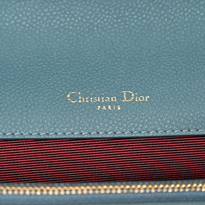 Christian Dior Grained Calfskin Diorama Satchel Agave Green 7 of 12