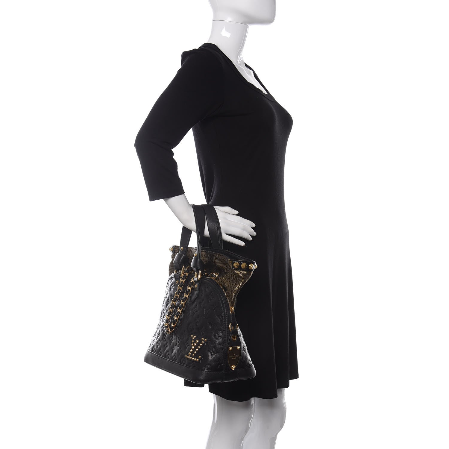 Louis Vuitton Monogram Double Jeu Neo Alma Black 2 of 13
