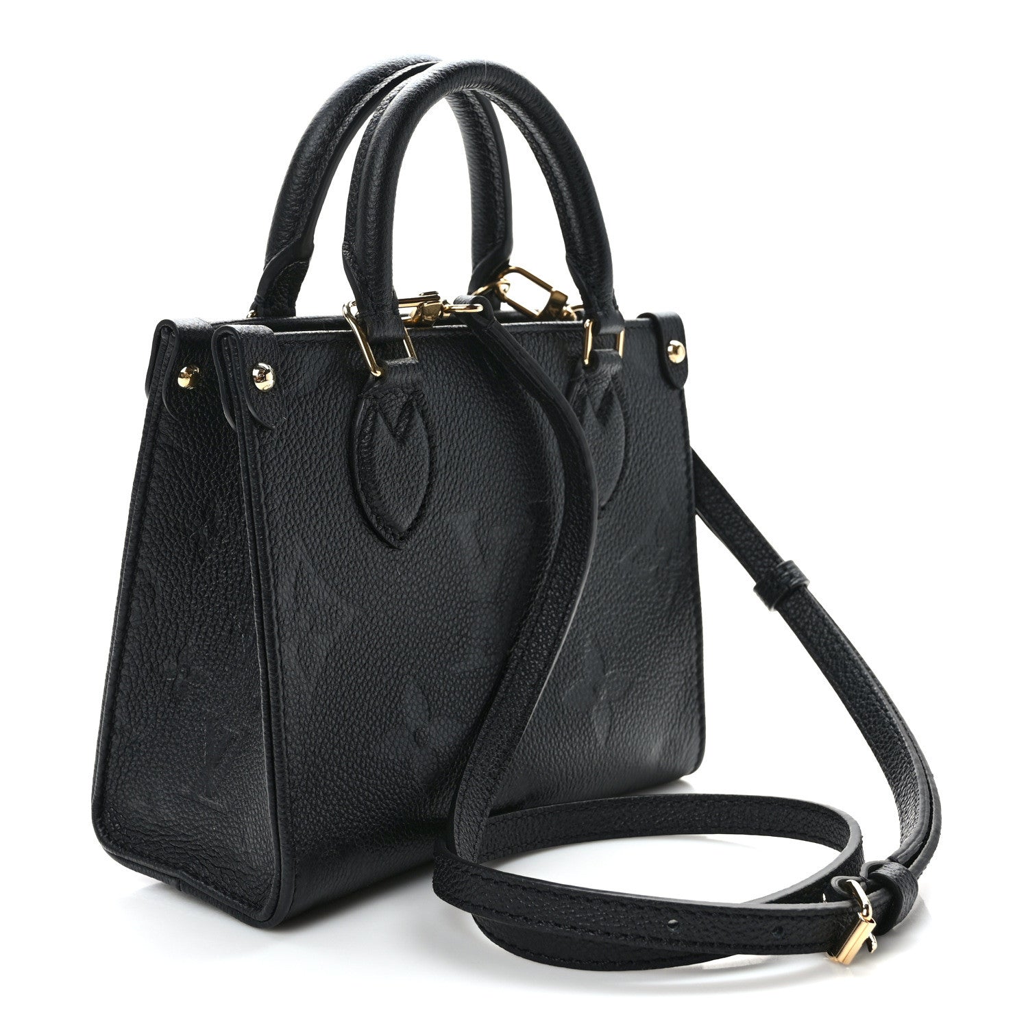 Louis Vuitton Empreinte Monogram Giant Onthego BB Black 3 of 8