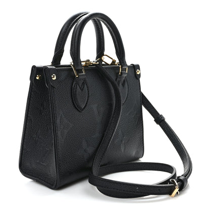 Louis Vuitton Empreinte Monogram Giant Onthego BB Black 3 of 8