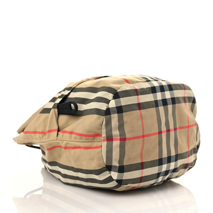 Burberry Econyl Icon Stripe Phoebe Drawcord Pouch Archive Beige 4 of 11