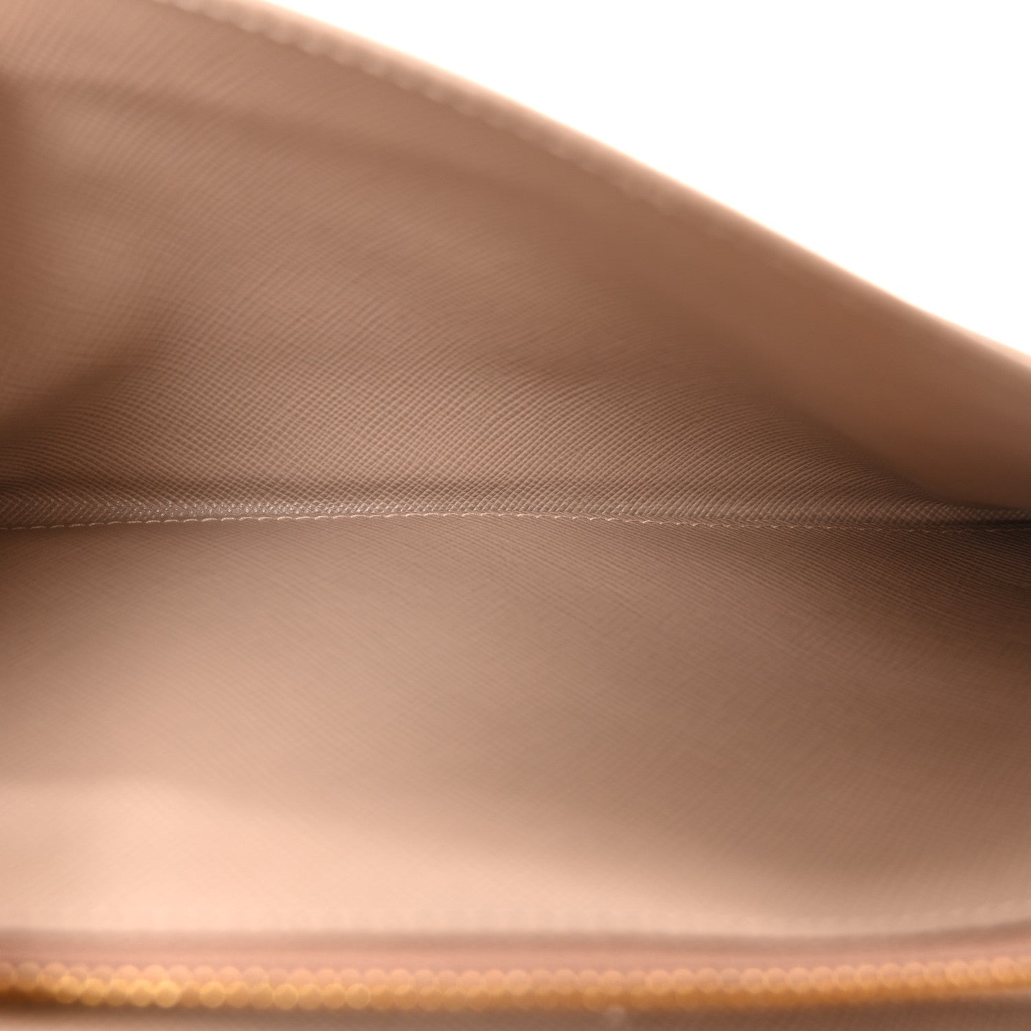 Prada Saffiano Metal Oro Chain Wallet Cammeo 5 of 10