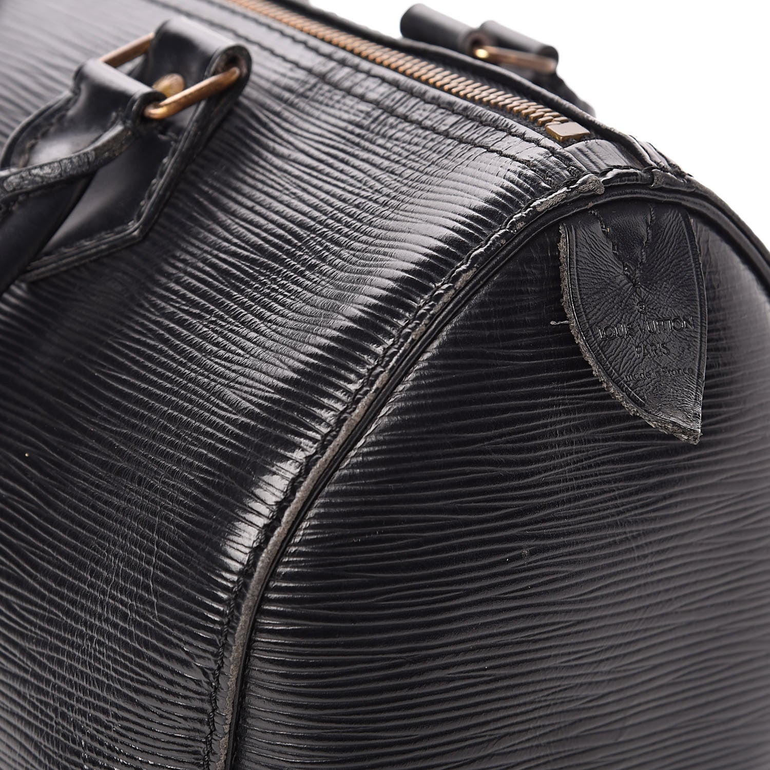 Louis Vuitton Epi Speedy 25 Black 8 of 15