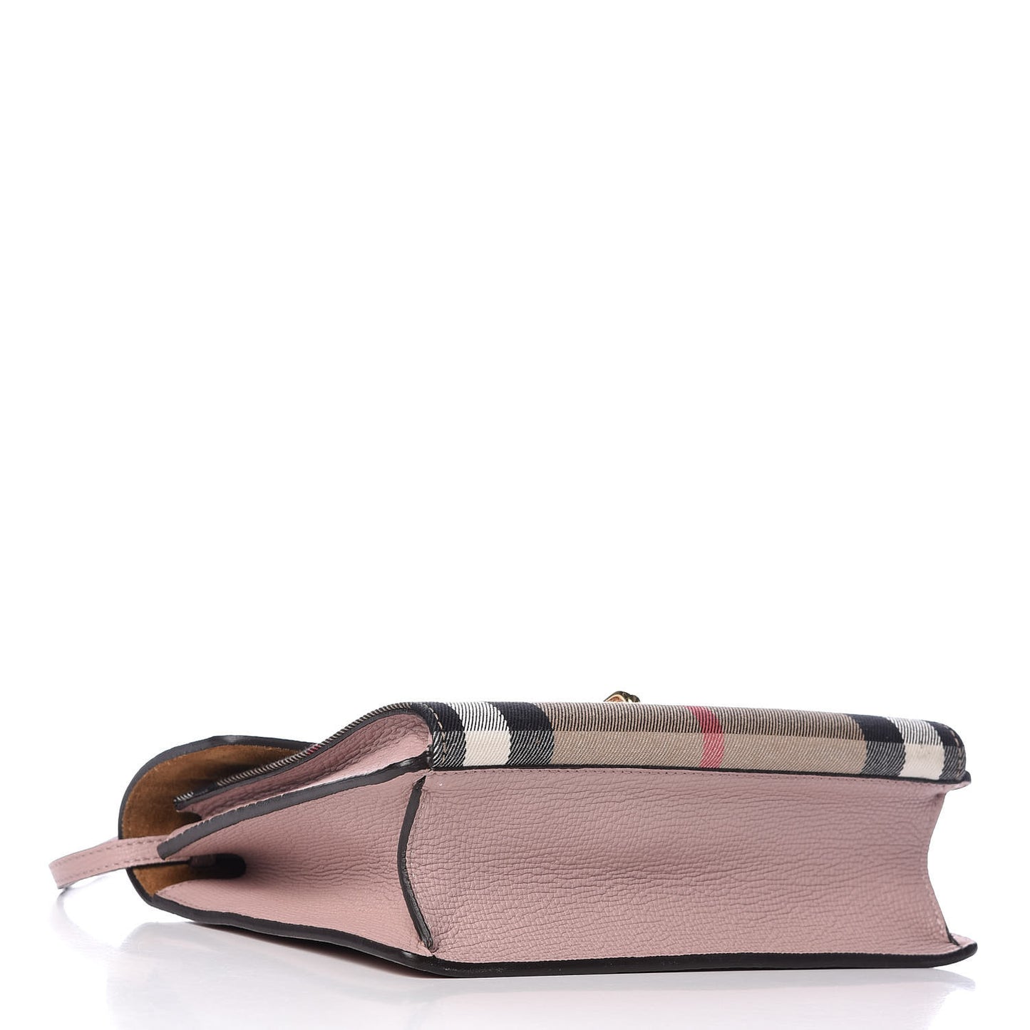 Derby Calfskin House Check Small Macken Crossbody Bag Pale Orchid