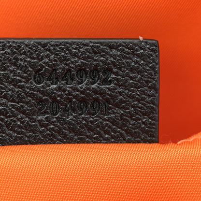 Gucci Econyl Nylon Monogram Off The Grid Backpack Carrot Orange Black 7 of 11