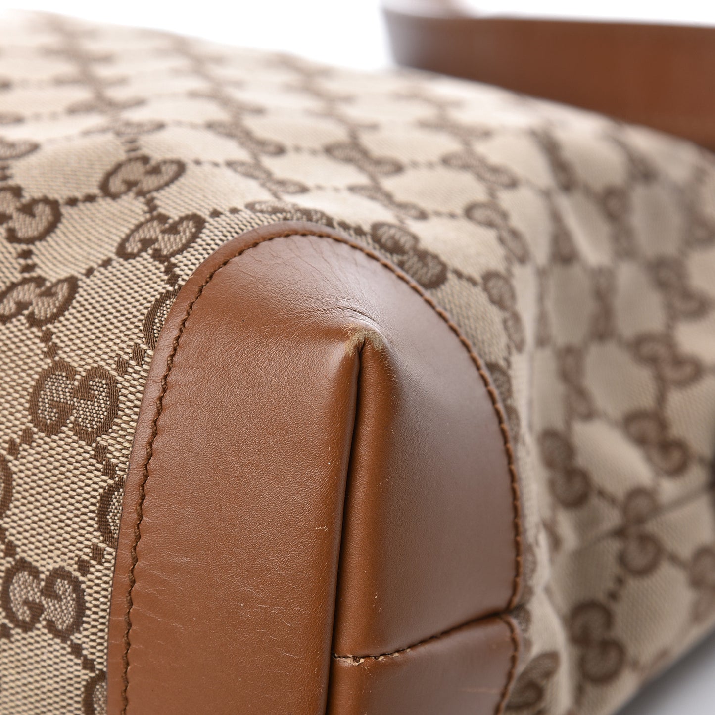Monogram Messenger Brown