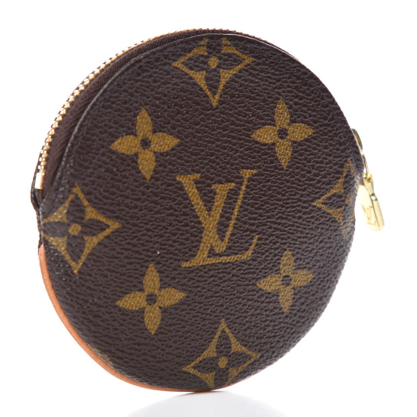 Monogram Round Coin Purse