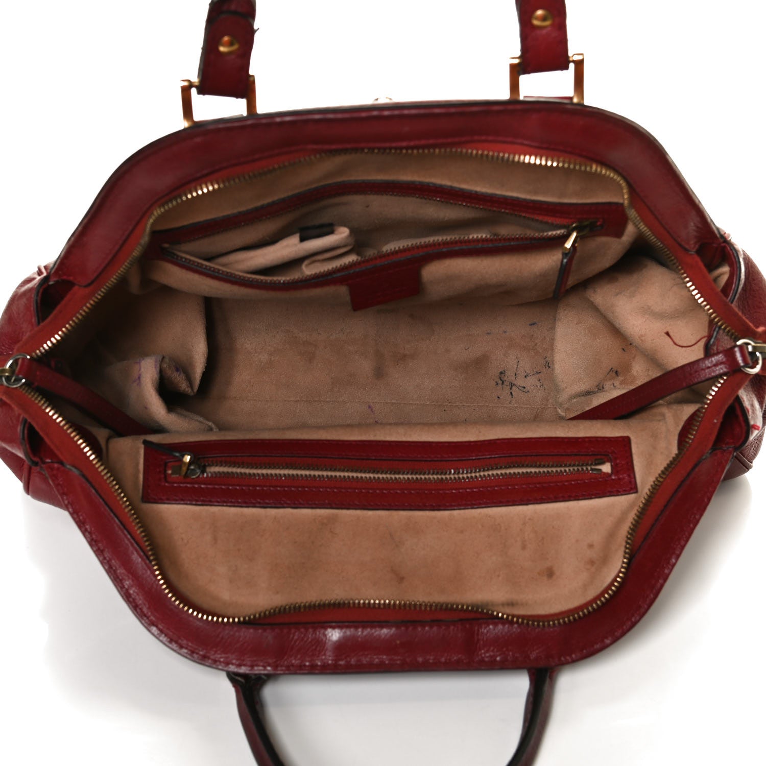 Gucci Piuma Lux Energy Medium Re(Belle) Top Handle Bag Romantic Cerise 8 of 37