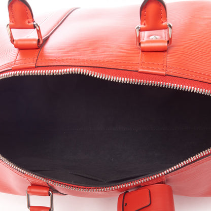 Louis Vuitton X SUPREME Epi Keepall Bandouliere 45 Red 7 of 13