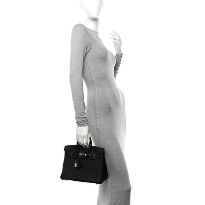 Hermes Togo Birkin 25 Black 2 of 10