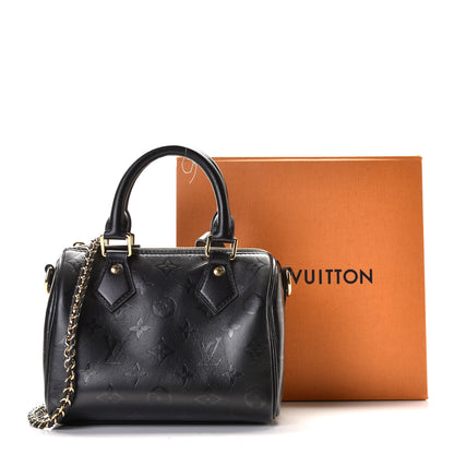 Louis Vuitton Monogram Ink Speedy BB Black 10 of 10