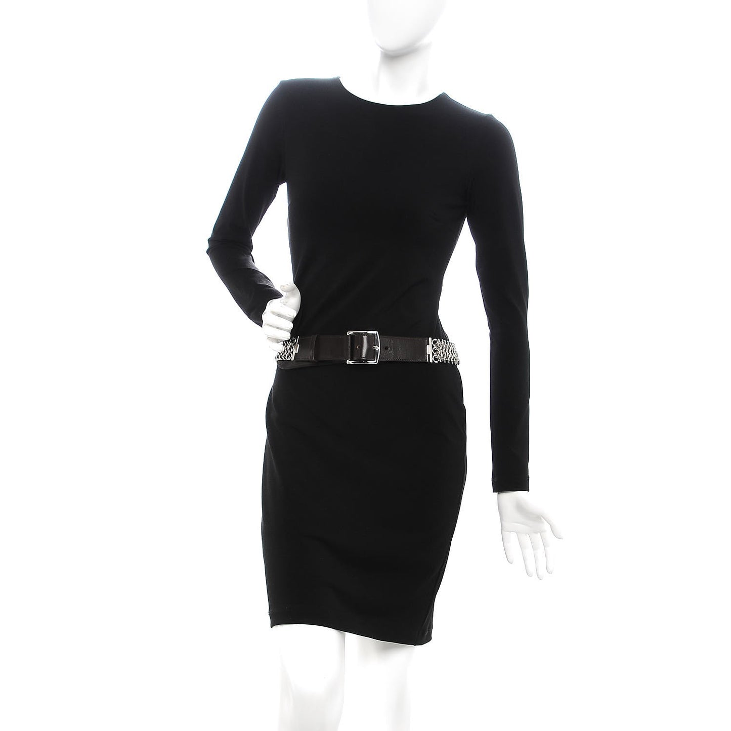 Box Etriviere Chain Belt 80 Chocolate