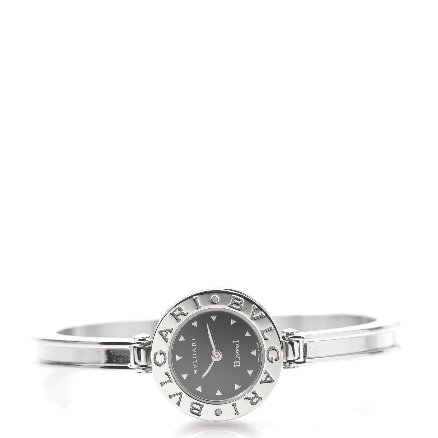 Bulgari Stainless Steel 22mm B.Zero1 Quartz Watch Black 3 of 7