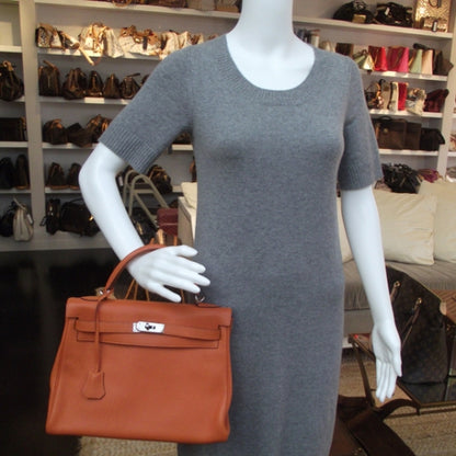 Hermes Togo Kelly 28 Orange 2 of 14