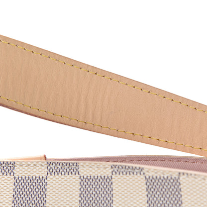 Louis Vuitton Damier Azur Graceful PM Rose Ballerine 10 of 14