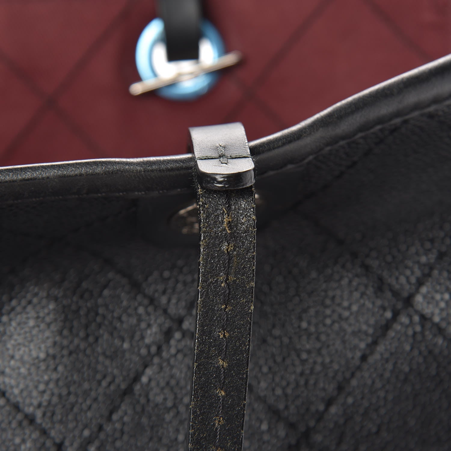 Chanel Grained Calfskin Shopping Fever Tote Black 16 of 21