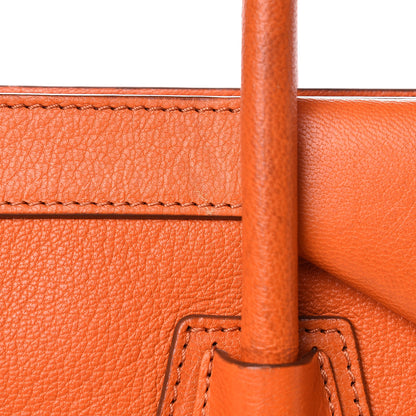 Givenchy Grained Goatskin Antigona Zippered Tote Orange 38 of 44