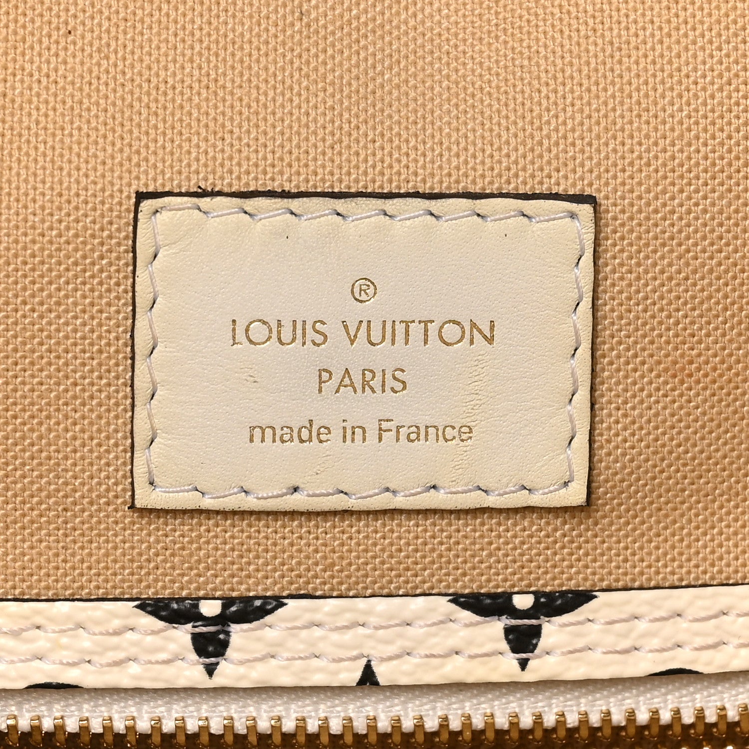 Louis Vuitton Monogram Giant Neverfull MM Kaki 6 of 10