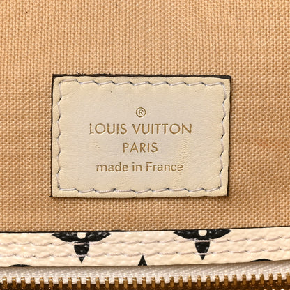 Louis Vuitton Monogram Giant Neverfull MM Kaki 6 of 10