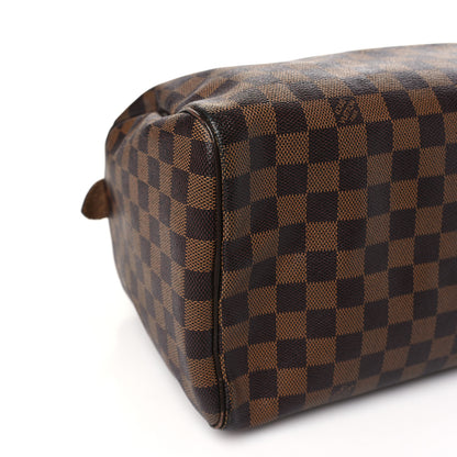 Louis Vuitton Damier Ebene Speedy 30 7 of 9