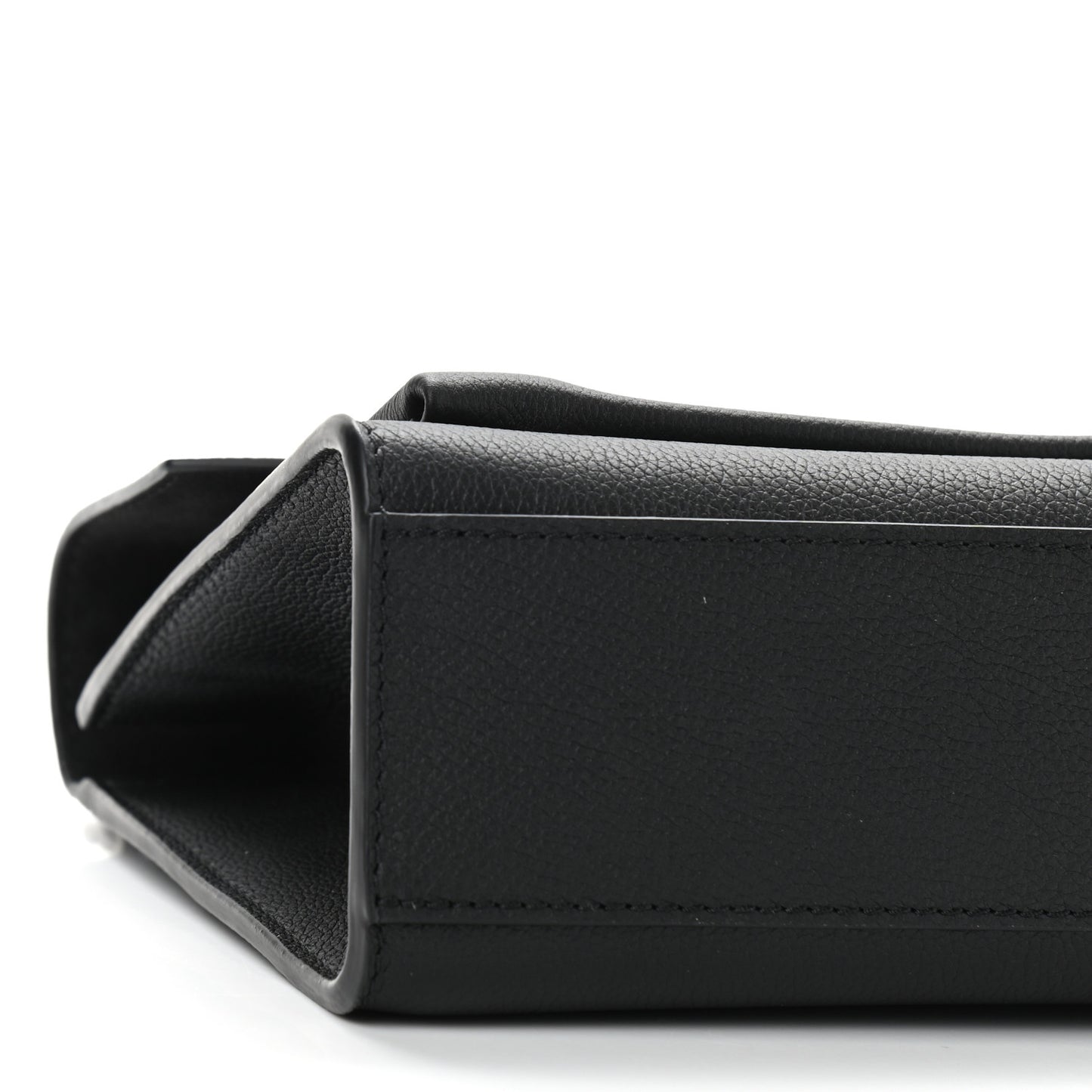 Soft Calfskin Mylockme Chain Bag BB Black