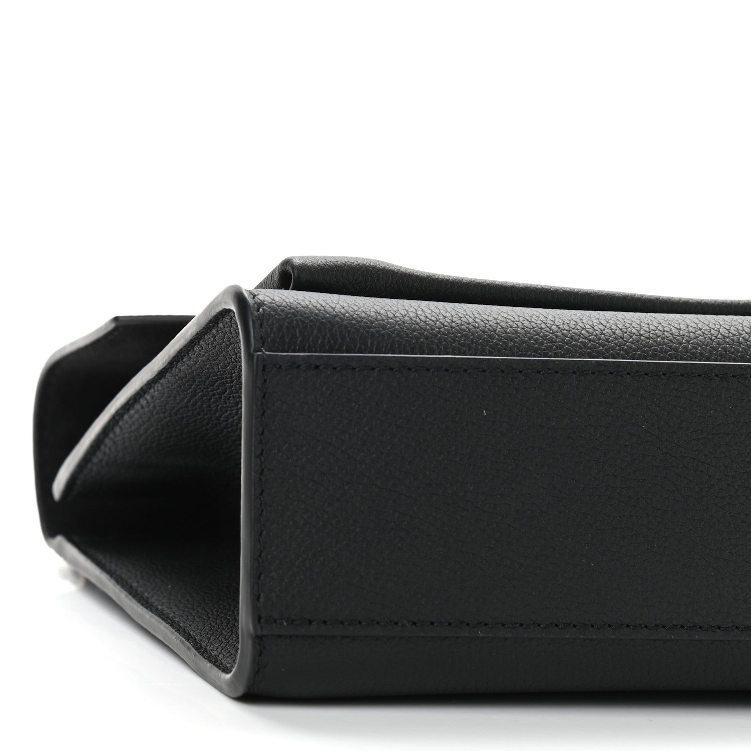 Louis Vuitton Soft Calfskin Mylockme Chain Bag BB Black 9 of 11