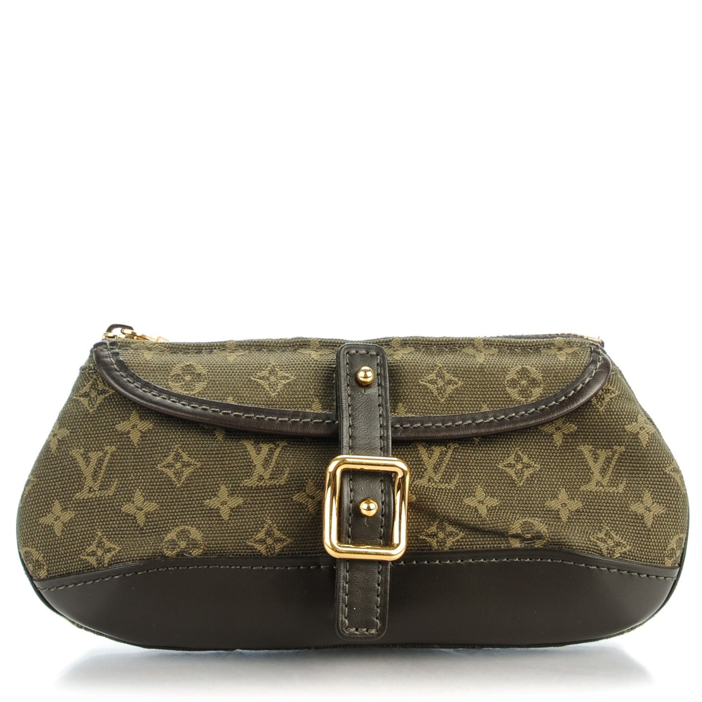 Mini Monogram Anne Sophie Pochette Clutch Kaki