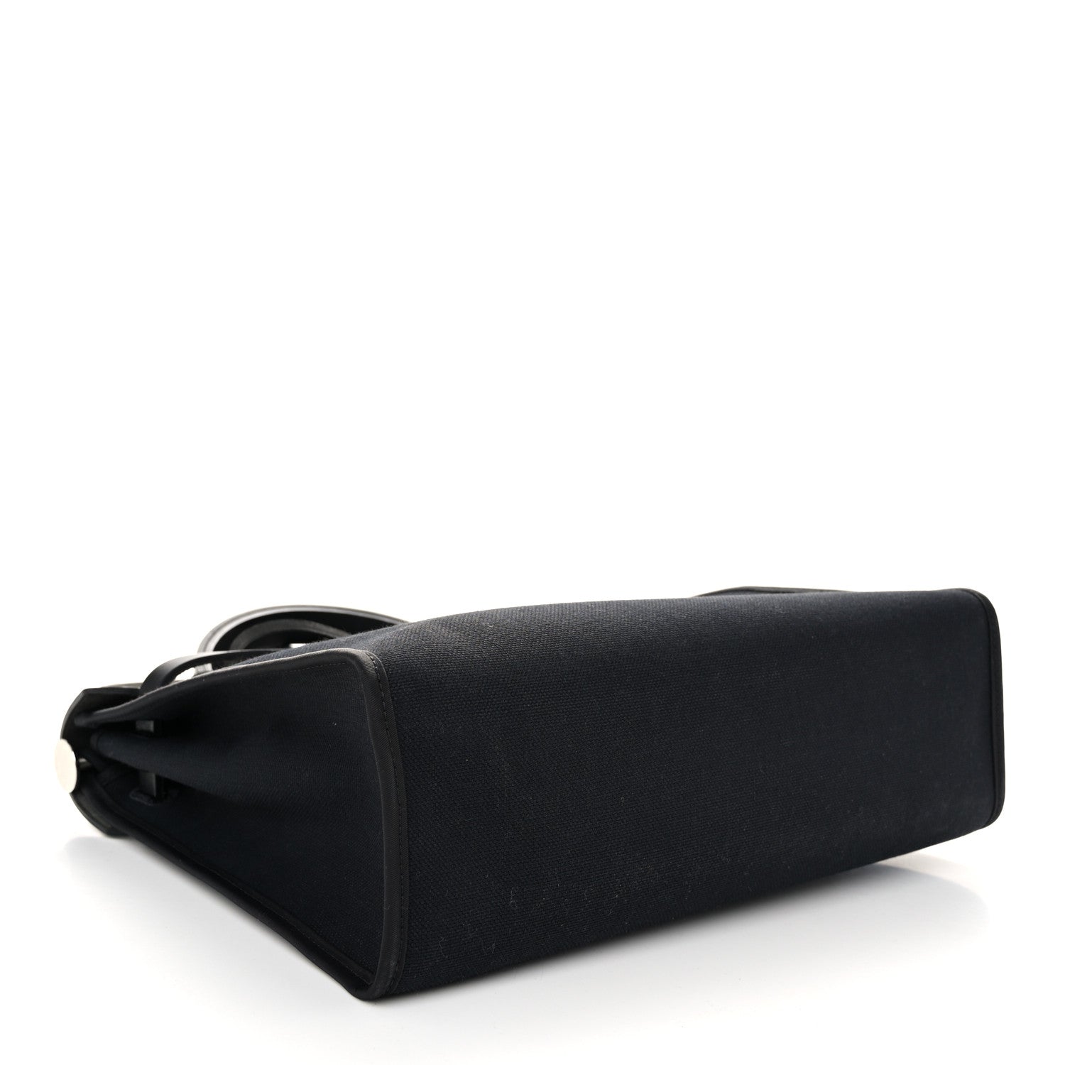 Hermes Military Toile Vache Hunter Herbag Zip PM 31 Black 5 of 11