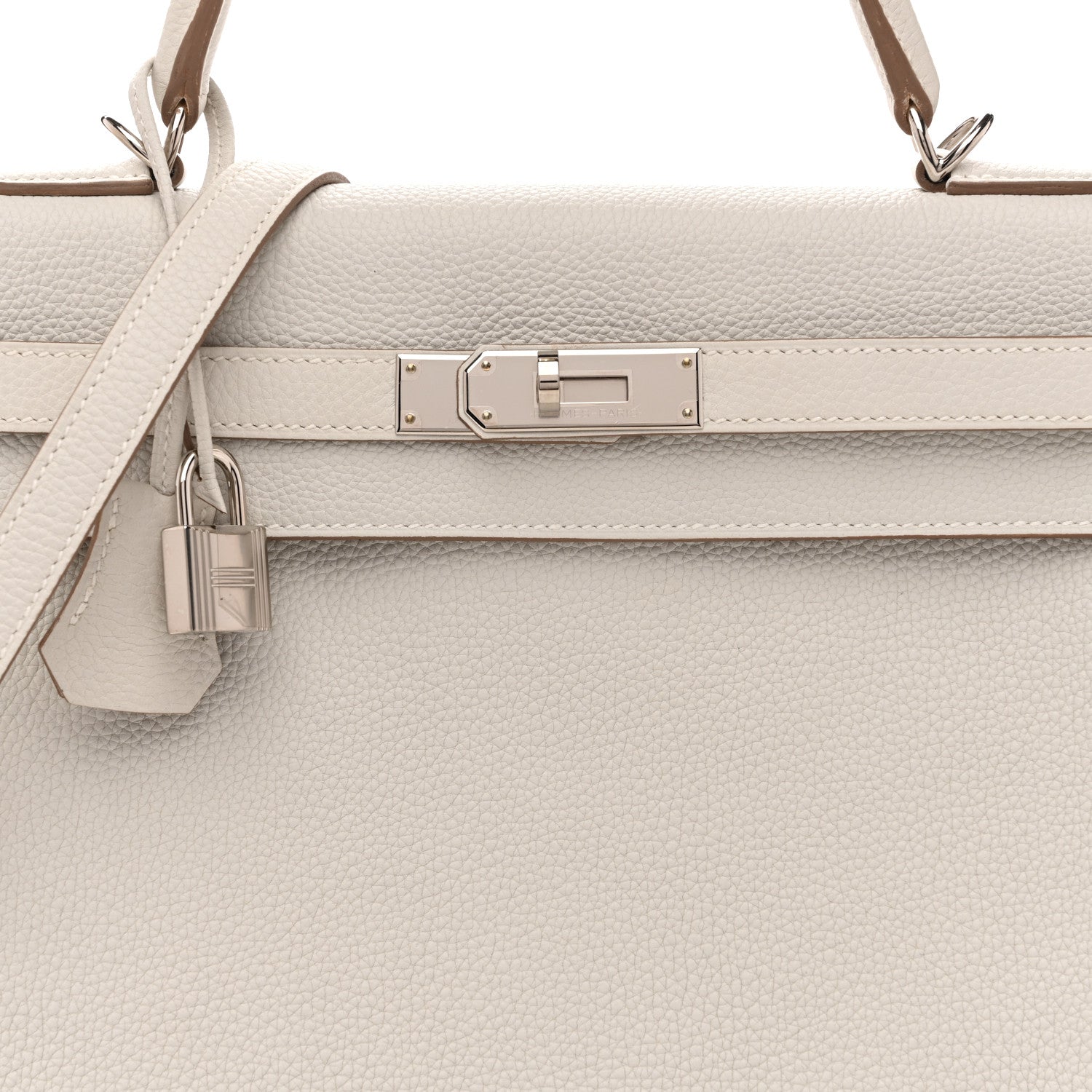 Hermes Togo Kelly Retourne 32 Gris Pale 8 of 13