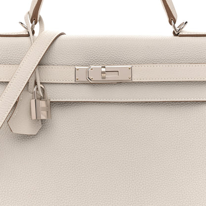 Hermes Togo Kelly Retourne 32 Gris Pale 8 of 13