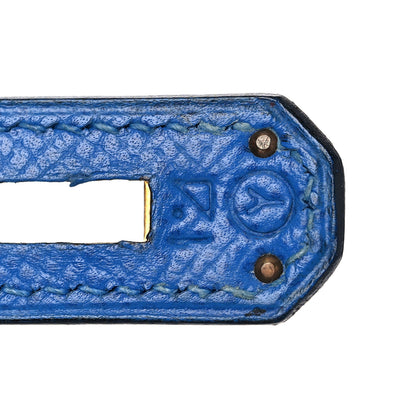 Hermes Courchevel Birkin 35 Bleu France 27 of 66