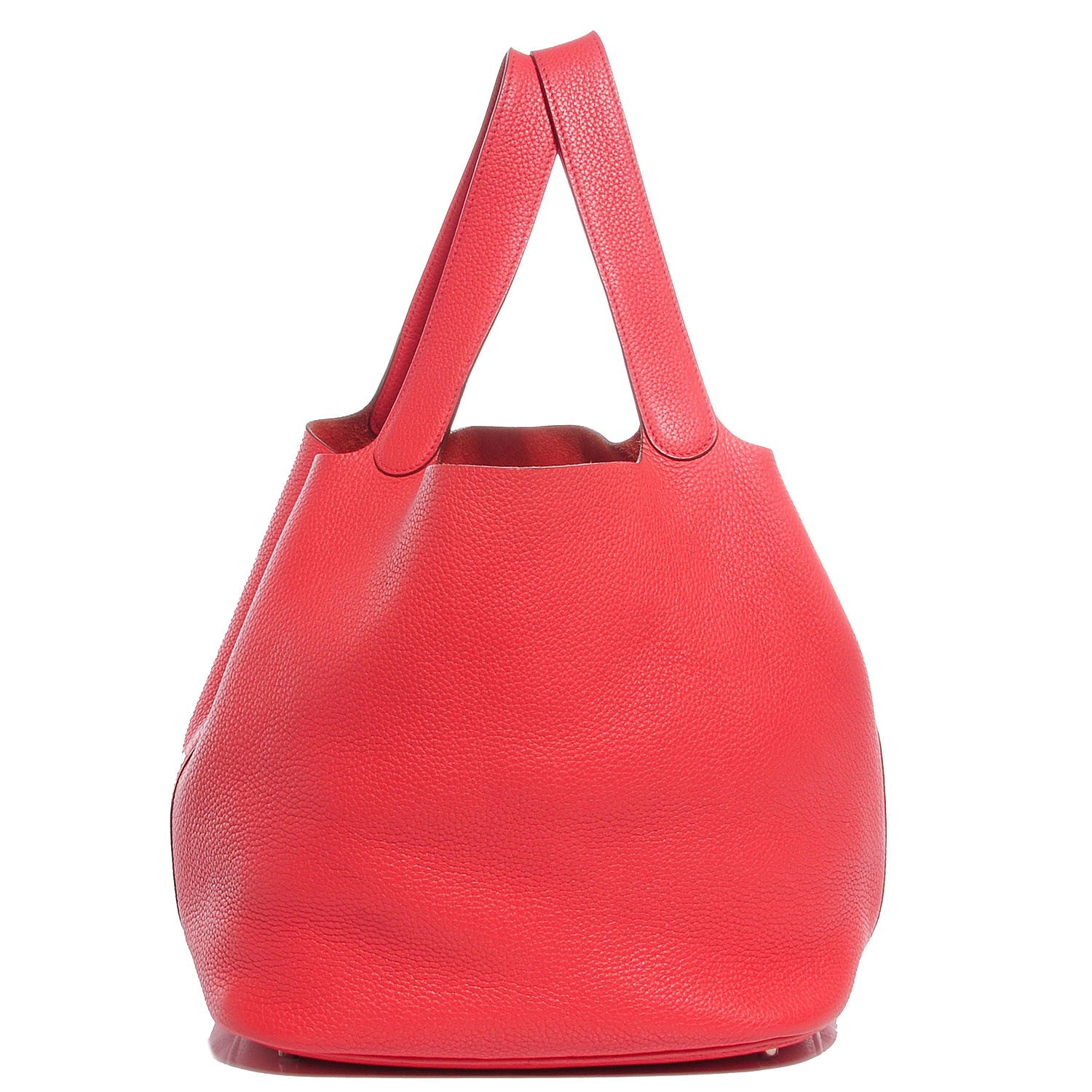 Hermes Taurillon Clemence Picotin Lock TGM Bougainvillea 1 of 12