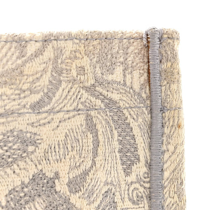 Christian Dior Canvas Embroidered Large Dioriviera Toile De Jouy Book Tote Gray 16 of 22