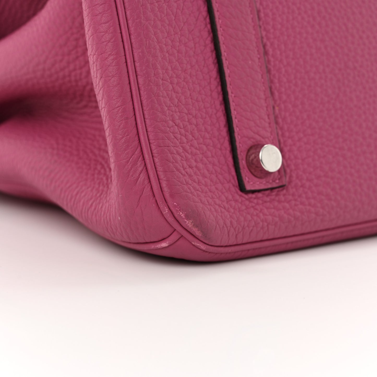 Togo Birkin 35 Rose Pourpre