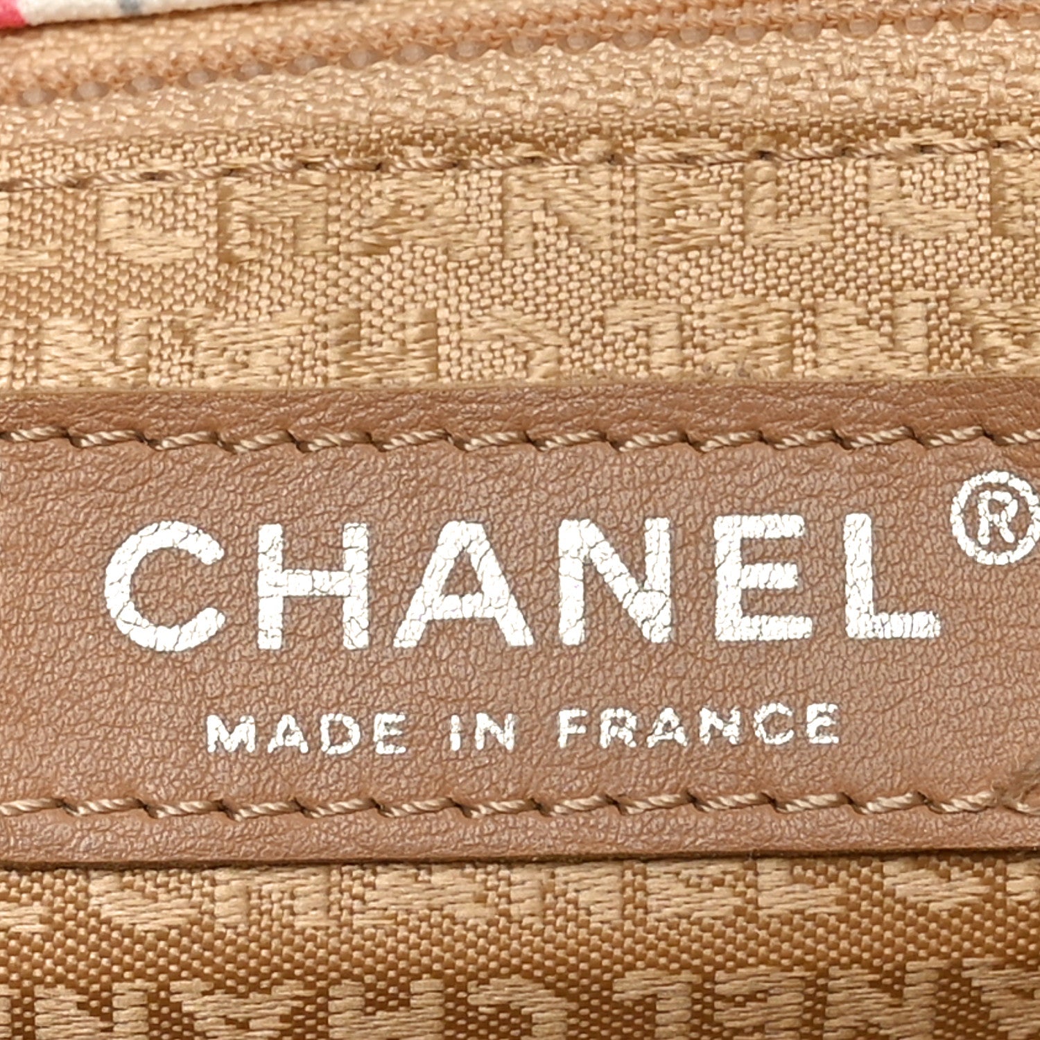 Chanel Canvas Watercolor Tweed Print Clover Small Flap Multicolor 6 of 10