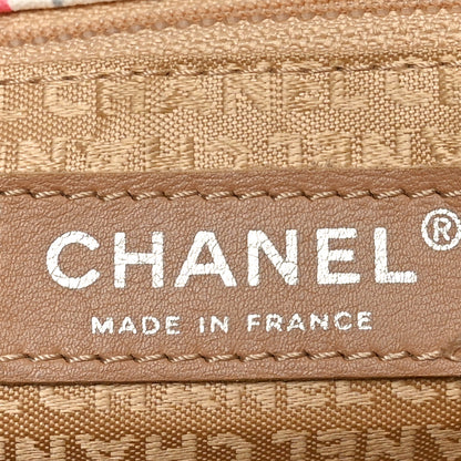 Chanel Canvas Watercolor Tweed Print Clover Small Flap Multicolor 6 of 10