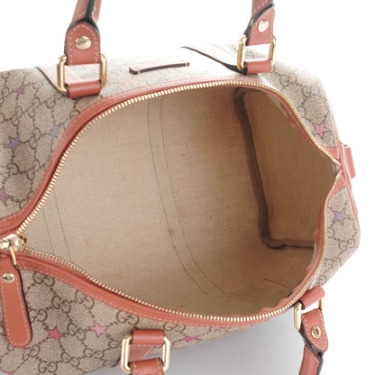 Gucci GG Supreme Stars Medium Joy Boston Pink 5 of 10