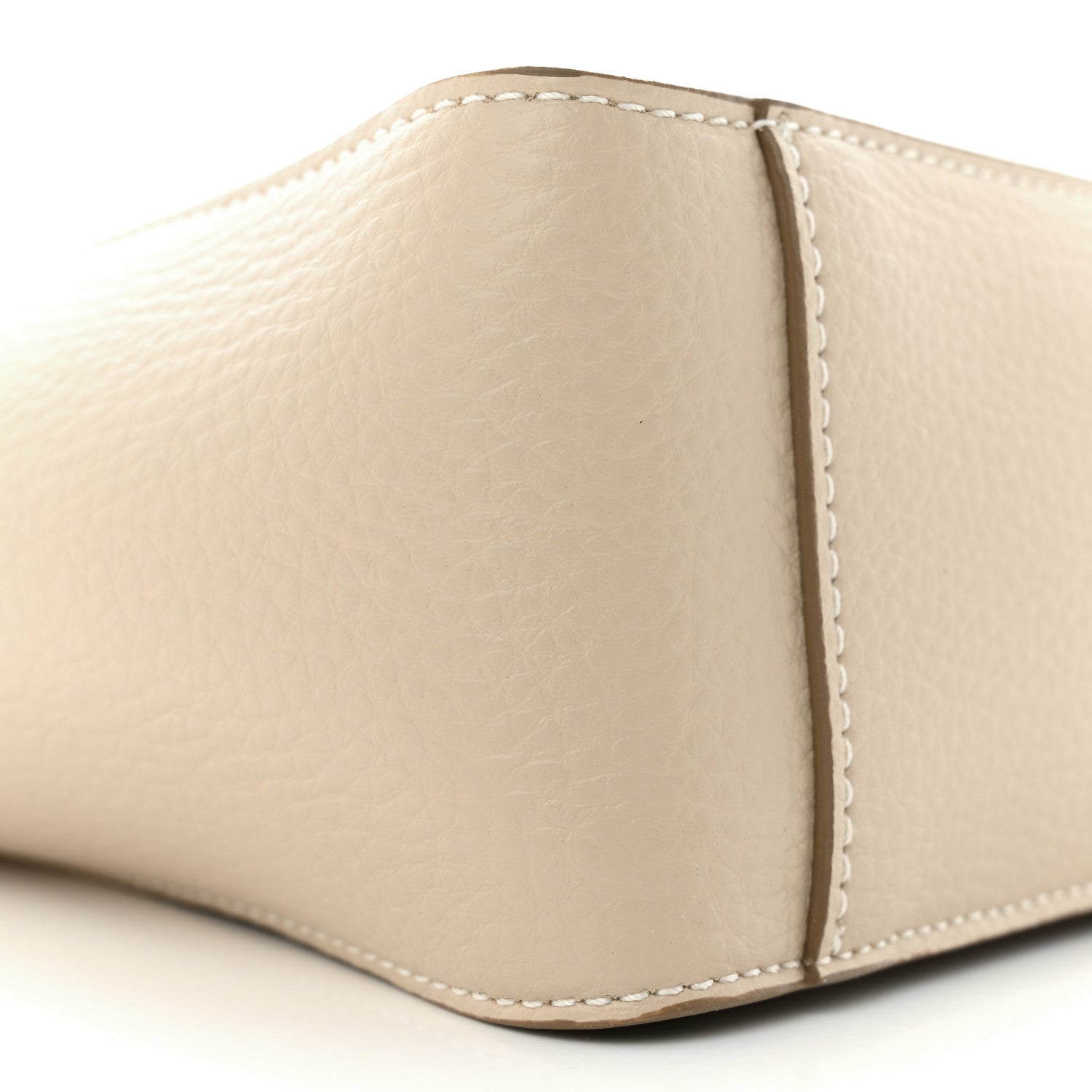 Stella McCartney Grainy Alter Mat Studded Logo Mini Crossbody Cream 9 of 11