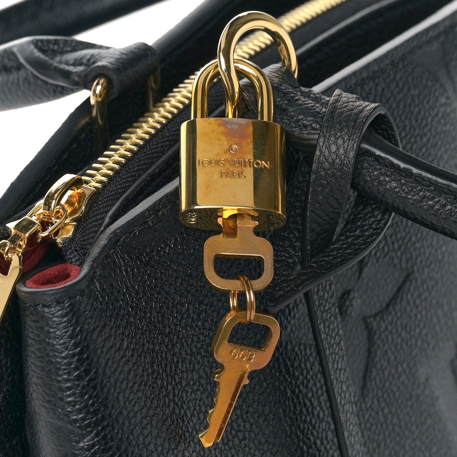Louis Vuitton Empreinte Monogram Giant Petit Palais Black 9 of 9