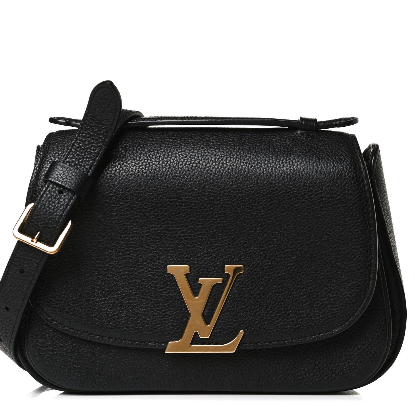 Grained Calfskin Vivienne NM Black