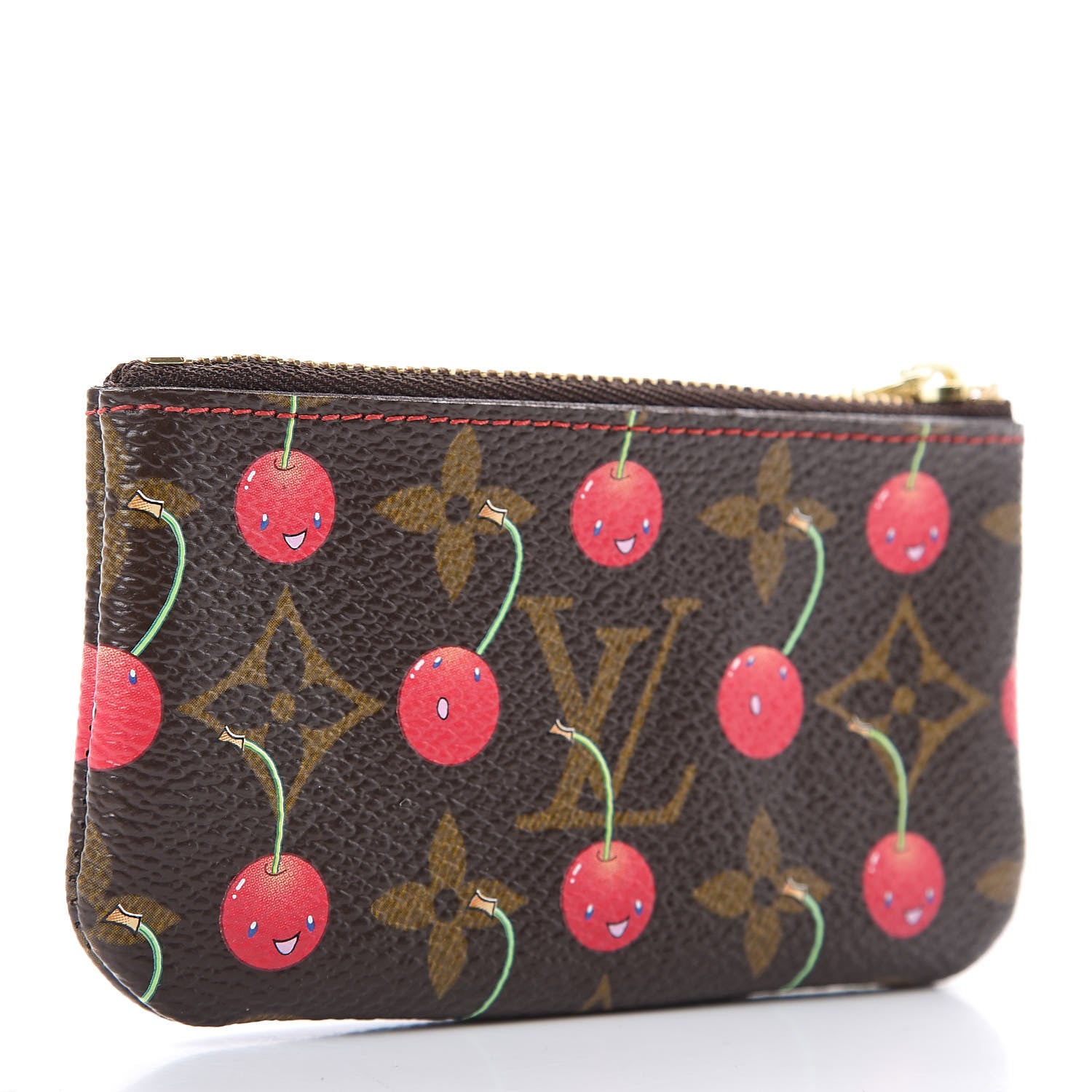 Louis Vuitton Monogram Cerises Key Pouch 3 of 7