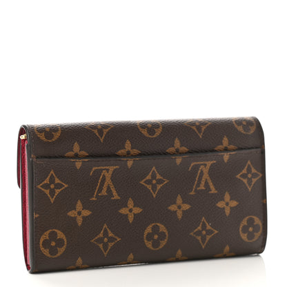 Louis Vuitton Monogram Sarah Wallet NM Fuchsia 3 of 6