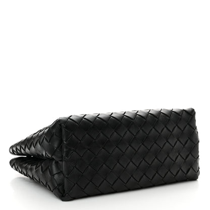 Bottega Veneta Nappa Intrecciato Small Andiamo Shoulder Bag Black 4 of 12