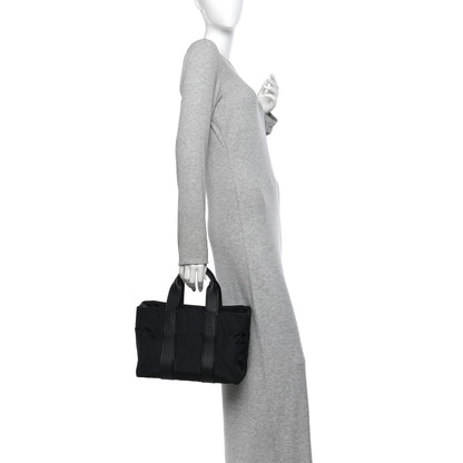 Hermes Nylon Acapulco Vassus Tote Black 2 of 14