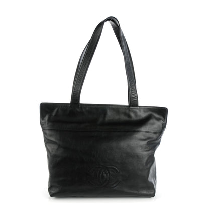 Chanel Lambskin CC Shoulder Bag Black 1 of 7