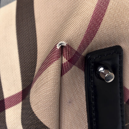 Burberry Nova Check Large Nickie Tote Black 5 of 9